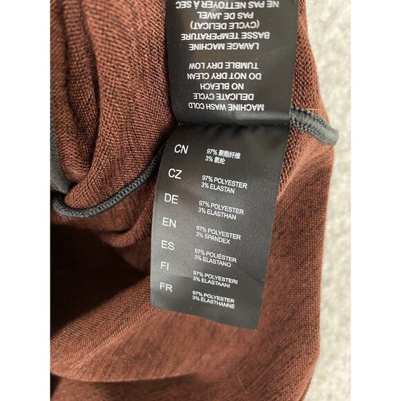 Kuhl Mens Revel 1/4 Zip Fleece Pullover Size XL Red Lightweight Sweater - Picture 3 of 7